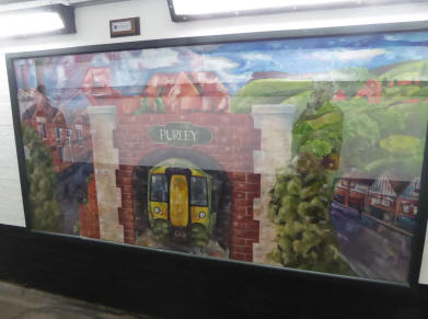 Purley Station artwork