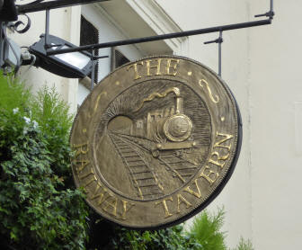 Richmond Railway Tavern sign