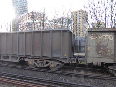 Goods train wagons